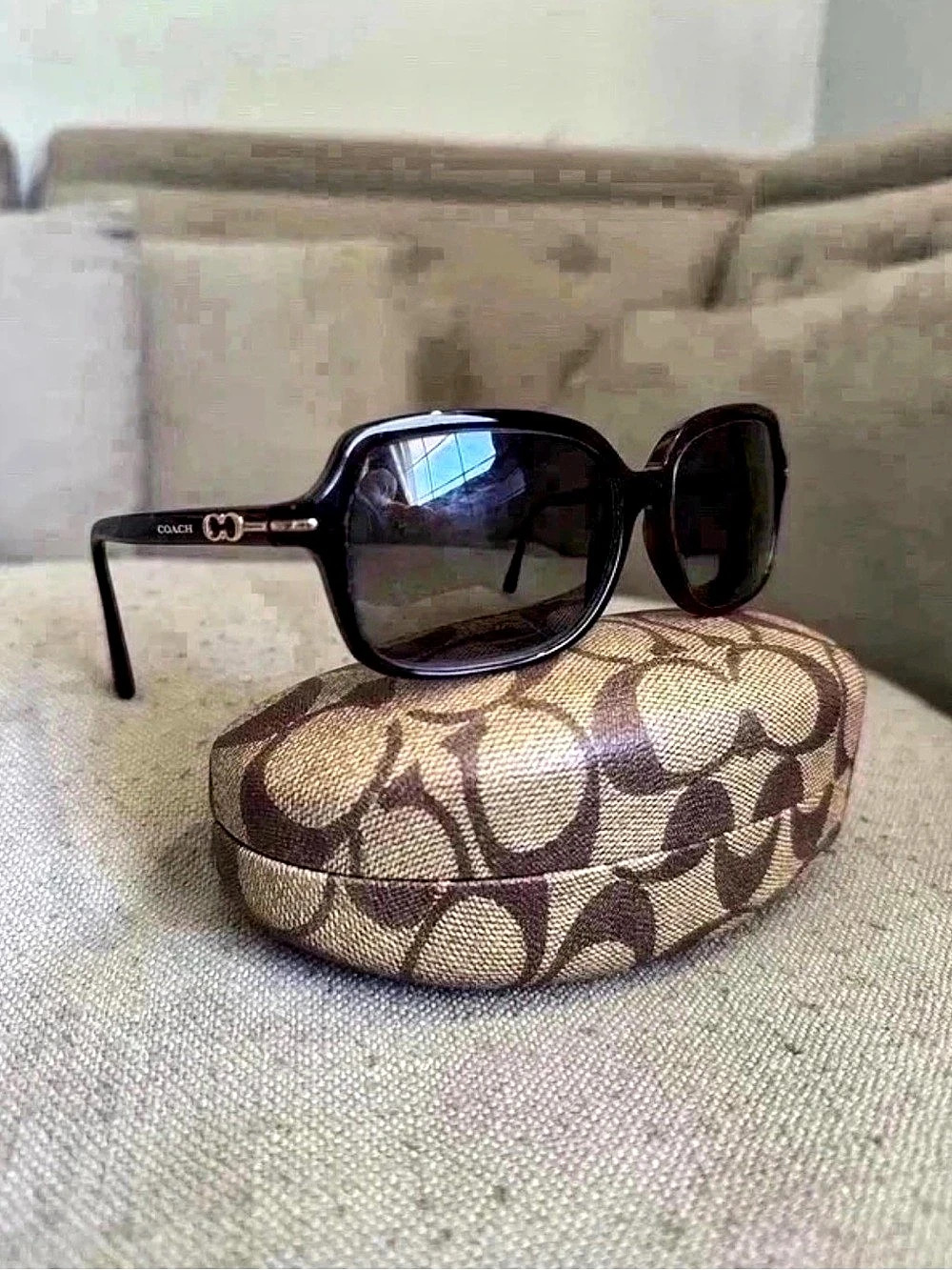 Coach HC8116 L087 Blair Dark Tortoise Sunglasses
